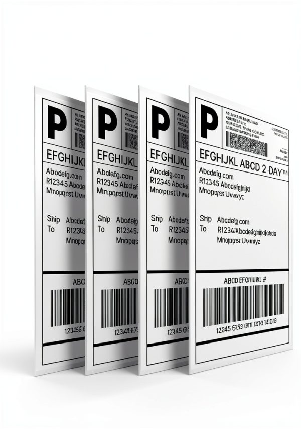 POLONO 4x6 Thermal Shipping Labels 200 Compatible PL60 PL70E PL420-4