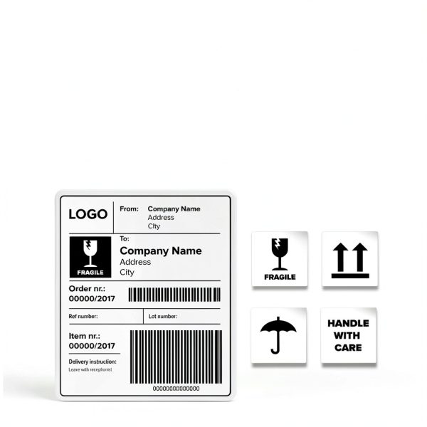 Elfatech 4x6 Direct Thermal Shipping Labels 220 per Roll White Paper-4
