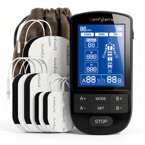 Comfytemp TENS Unit Muscle Stimulator with Dual Channels 20 Levels-0