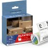 Elfatech 4x6 Direct Thermal Shipping Labels 220 per Roll White Paper-0