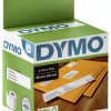 DYMO Label Roll 30387 White 2-1/3 x 10 Inch 100 Labels-0