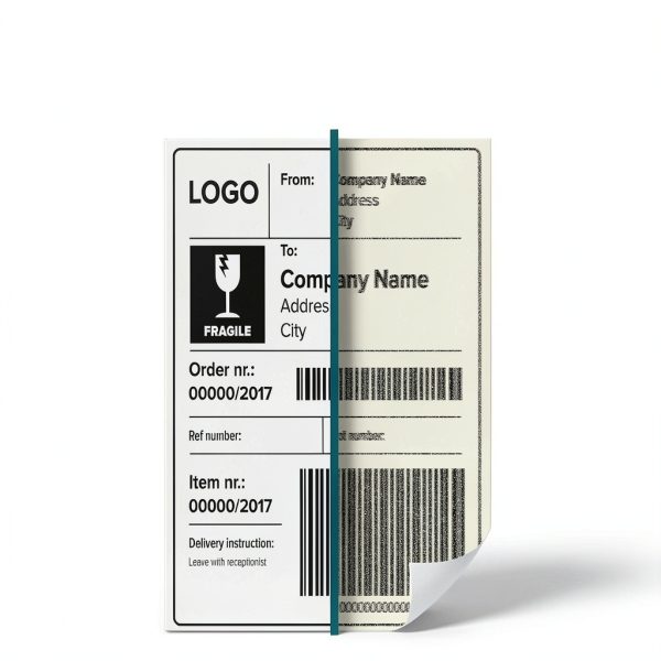Elfatech 4x6 Direct Thermal Shipping Labels 220 per Roll White Paper-3