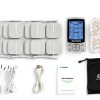 AUVON Dual Channel TENS EMS Pain Relief Unit with 24 Massage Modes and-6