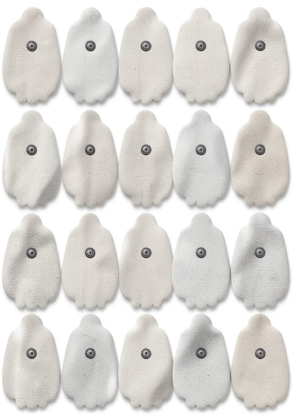 AVCOO TENS Electrode Pads 20-Pack Medical Reusable Gel for Elbow Knee-0