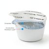 Yicaiwangluo TENS Electrode Pads 4 Pack Medical PET Gel Butterfly Line-1