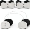 Yicaiwangluo TENS Electrode Pads 4 Pack Medical PET Gel Butterfly Line-0