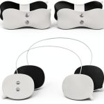 Yicaiwangluo TENS Electrode Pads 4 Pack Medical PET Gel Butterfly Line-0
