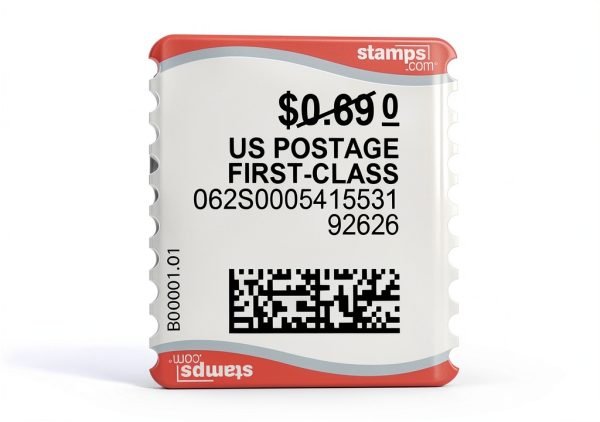 Stamps.com Internet Postage Labels 8.5x11 Blank Printable USPS-5