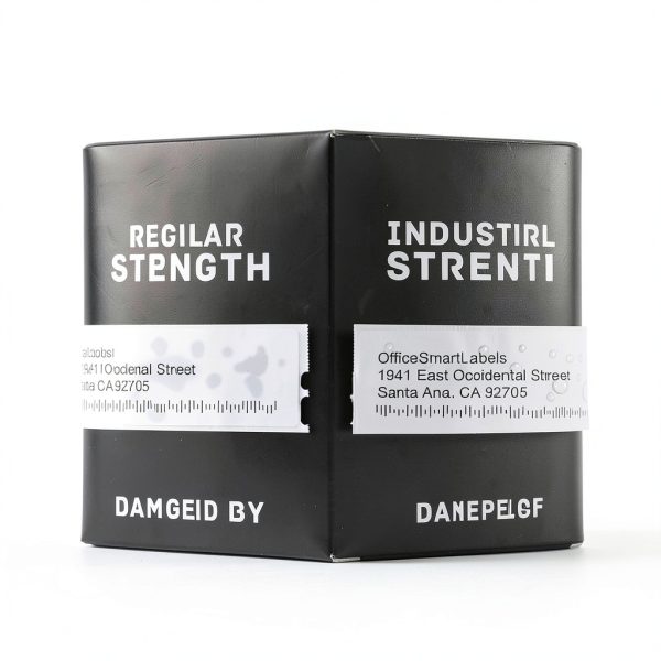 OfficeSmartLabels Permanent Adhesive Labels 2.31x7.5in White Roll 170-4