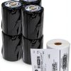 OfficeSmartLabels Blank 2-3/7 x 4 in White Labels 6 Rolls 220 per Roll-0
