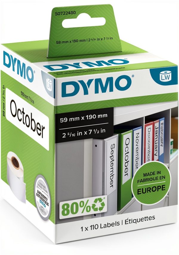 DYMO 99019 Black on White Internet Postage Labels for LabelWriter-1