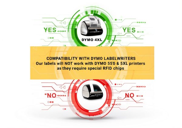 DYMO-Compatible Shipping Labels 4XL 4x6 BPA Free 6 Rolls HouseLabels-2