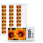 Treasure Flowers NetStamps 120 Pack by Stamps.com Internet Postage-0