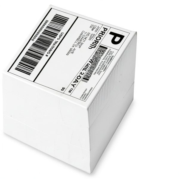 4 x 6 inch Shipping Labels MarkDomain Direct Thermal 500 Pack Fan-Fold-2
