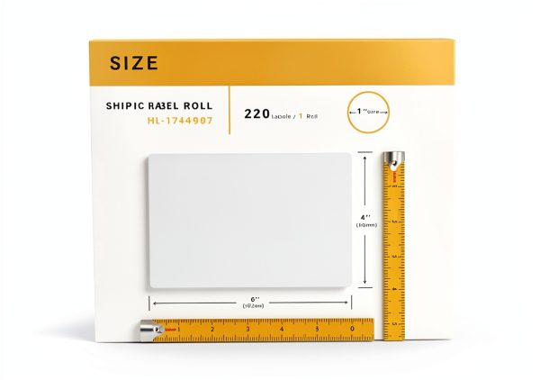 DYMO-Compatible Shipping Labels 4XL 4x6 BPA Free 6 Rolls HouseLabels-1