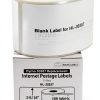 Internet Postage Labels 2-5/16 x 10-1/2" HouseLabels 3‑Part 100‑Label-5