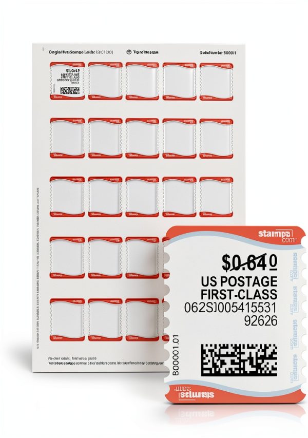 NetStamps Printable Postage Stamps Stampscom Laser-0