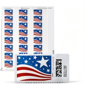 Star Spangled NetStamps 120-Pack Printable Postage Labels Stamps.com-0